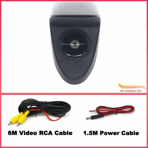 170 Автомобильная камера переднего вида AHD HD для Toyota FJ Cruiser Avensis T25 T27 Hilux Corolla Yaris Prado 150 IQ Proace Camry Atoto Rav4 AHD 1280x720P Camera 1987₽