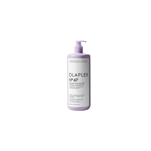 фото Olaplex no. 4p blonde enhancer toning shampoo - шампунь тонирующий система защиты для светлых волос 1000 мл