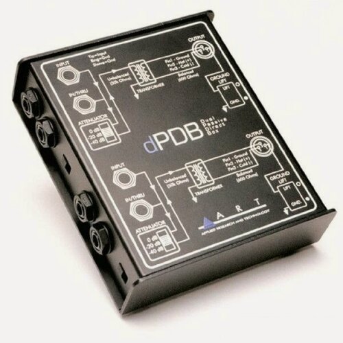 Изображение товара ART dPDB 2-канальный пассивный директ-бокс