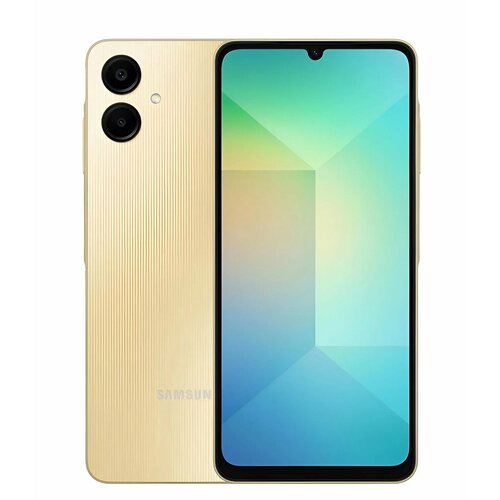 Смартфон Samsung Galaxy A06 4128 ГБ Dual nano SIM светло-зеленый 10990₽