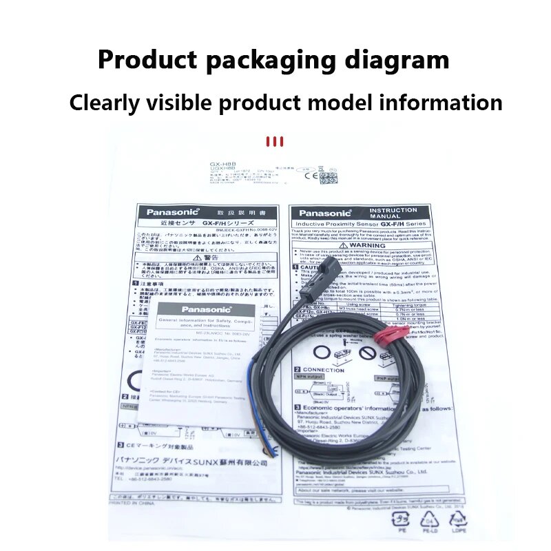 Новый оригинальный GX-F12A GX-F12A-P GX-F12B GX-F12B-P Микродатчик приближения, GX-F12B-P — фото 1