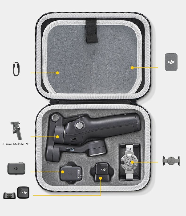 Защитная сумка кейс Dji Osmo mobile OM 7/ 7 PRO противоударная прочная — фото 1