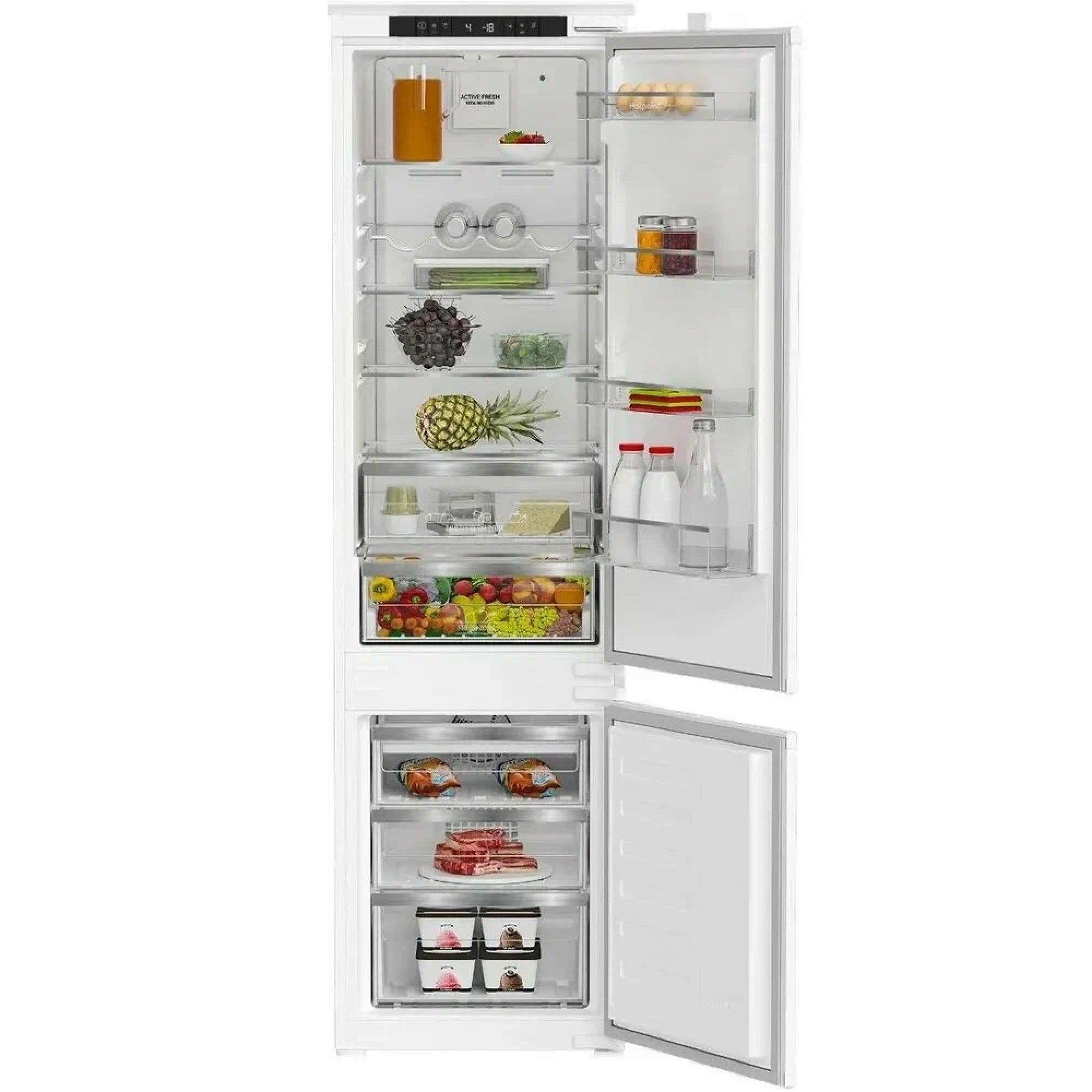 Встраиваемый холодильник Hotpoint HBT 20I, инверторный, Total No Frost, белый