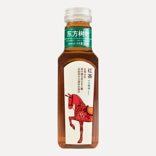 Изображение товара Черный чай Nongfu Spring "Восточные листья" без сахара 500 мл, Китай