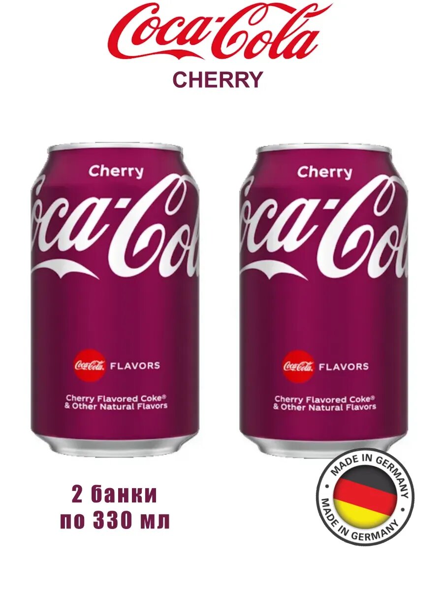 Набор газированных напитков Кока-Кола, 6 банок — фото 1