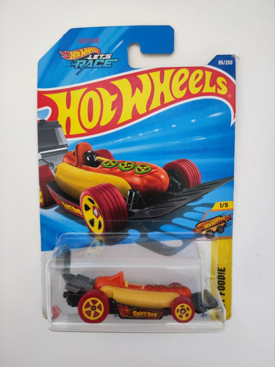 Машинка игрушка Hot wheels street wiener металлическая 85/250