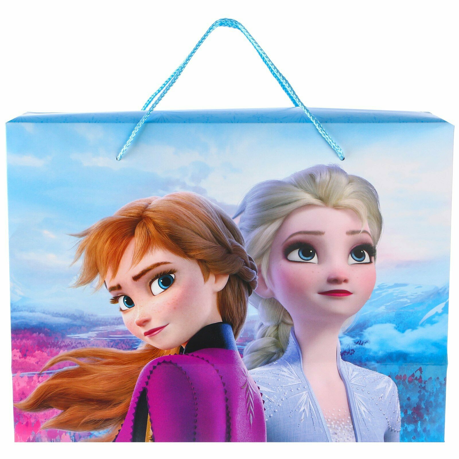 Пакет-коробка для девочек, Disney Холодное сердце, 40х30х15 см — фото 1