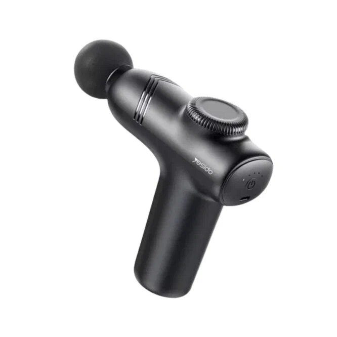Массажный пистолет Yesido MG01, профессиональный массажер для мышц — фото 1