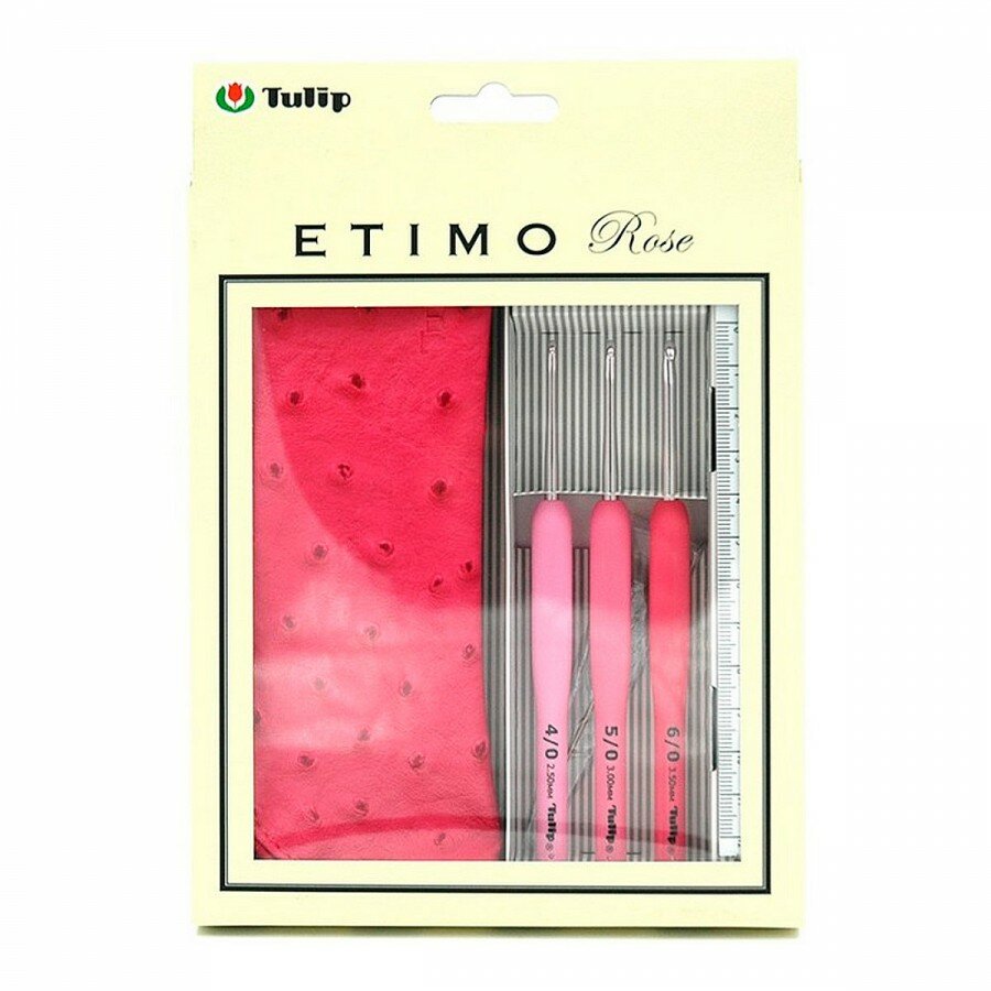 Набор крючков для вязания ETIMO Rose, Tulip, TER-15e