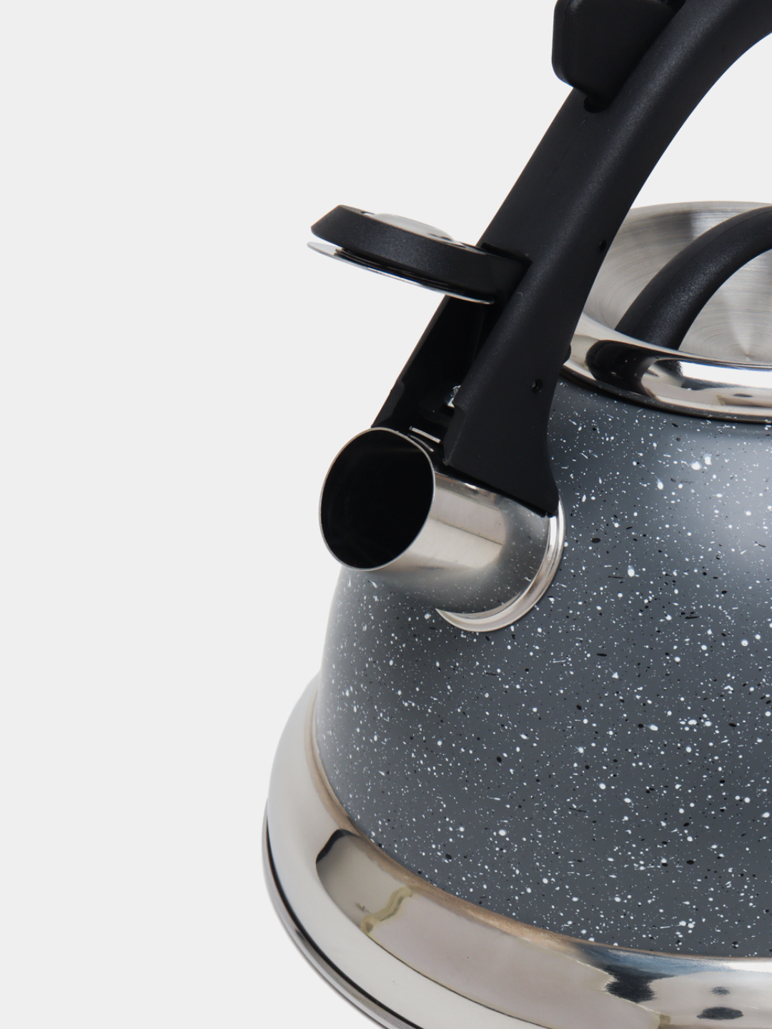 Чайник металлический, со свистком для всех видов плит, 3,5 л — фото 1