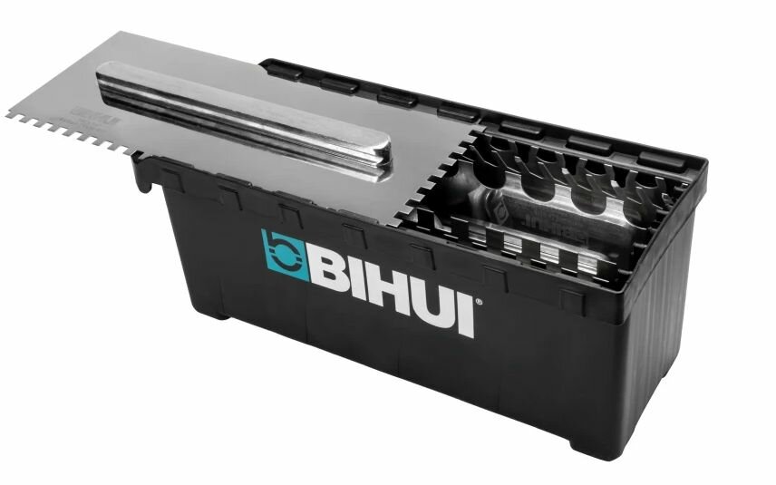 Набор гребенок BIHUI (8 предметов: 6 лезвий ручка кейс) закрытая рукоять арт. PTSJH8