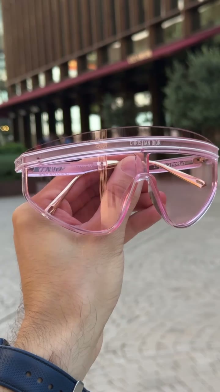 Солнцезащитные очки Christian Dior, розовый — фото 1