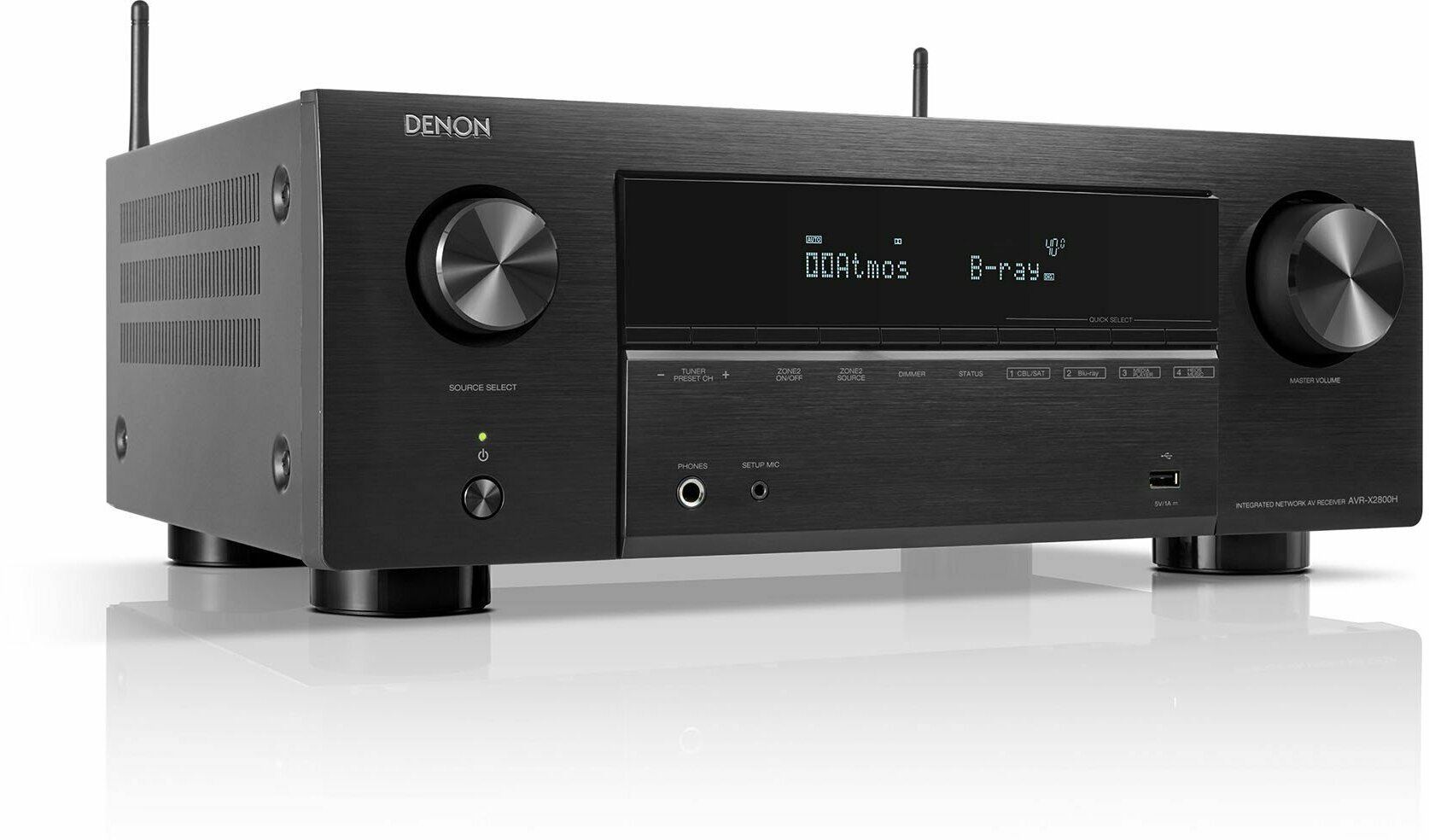 AV ресивер Denon AVR-X2800H black