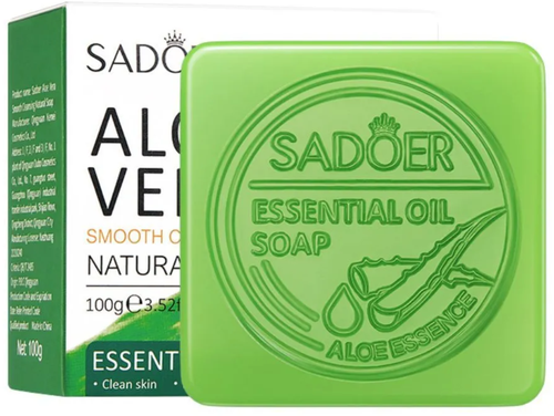 ESSENTIAL OIL SOAP Натуральное мыло для лица и тела с экстрактом алое, 100г