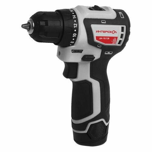 Дрель-шуруповерт Интерскол ДА-1012В 2Ач с двумя аккумуляторами 6872270 682800₽