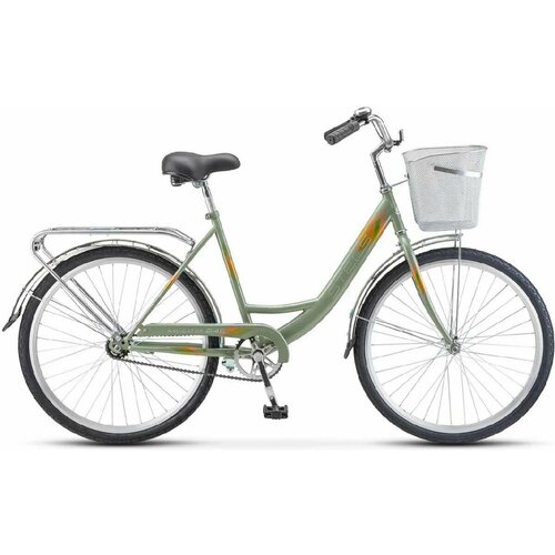 Городской велосипед Stels - Navigator 245 C 26 Z010 (2023), Оливковый