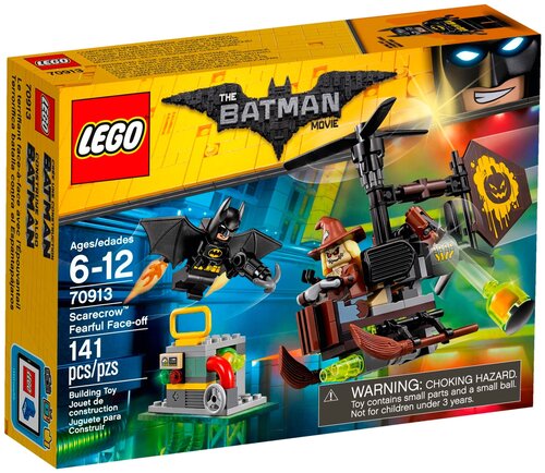 Конструктор LEGO The Batman Movie 70913 Схватка с Пугалом, 141 дет.