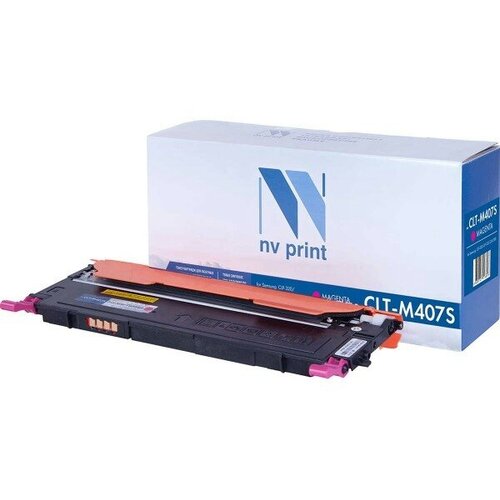 CLT-M407S совместимый Картридж NV Print для Samsung CLP320 / 320n / 325; CLX3185 / 3185n / 3185fn тонер картридж cactus cs clt k407s черный для samsung clp320 320n 325 clx3185 3185n 3185fn 1500стр