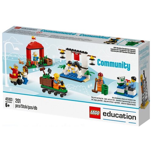 конструктор lego education storystarter 45103 дополнительный набор городская жизнь 201 дет Конструктор LEGO Education StoryStarter 45103 Дополнительный набор - Городская жизнь, 201 дет.