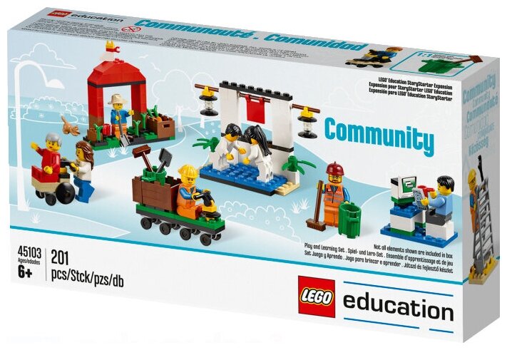 Конструктор Lego ® Education 45103 Дополнительный набор StoryStarter Развитие речи 2.0. Городская жизнь