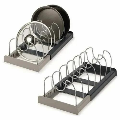 Раздвижной органайзер - сушилка для посуды Expanding Cookware Organiser