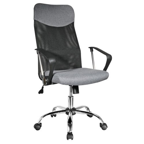 фото Компьютерное кресло signal q-025 офисное, обивка: текстиль, цвет: серый/черный