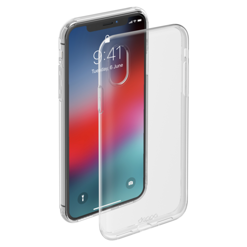фото Deppa чехол-накладка силикон deppa gel case d-85353 для iphone xs max (6.5 ) 0.8мм прозрачный deppa 16498