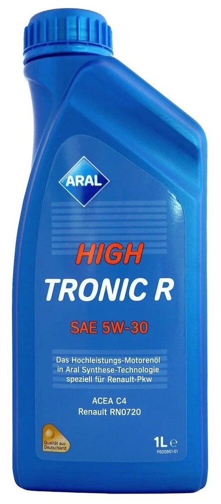 ARAL Aral Масло High Tronic R 5w-30 (Synt) 1л*