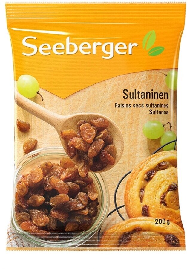 Сухофрукты Seeberger Sultanas Султанский изюм