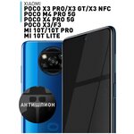 Защитное стекло антишпион для Xiaomi Poco X3 NFC, Xiaomi Poco X3 Pro (Сяоми Поко Икс 3 НФЦ, Поко Х3 Про) закалённое, олеофобное покрытие, стекло ROSCO - изображение