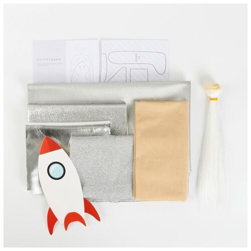 фото Набор для шитья арт узор интерьерная кукла, "космонавт дакота", 15,6*22,4*5,2 см