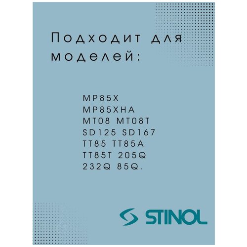 Ручка холодильника двери НТО 205 STINOL