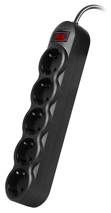 Сетевой фильтр Sven Sf-05l 5 Sockets 3m Black SV-015077 .