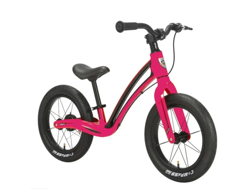 Беговел с тормозами Montasen Alloy Childrens Toy Scooter 14 inch (Pink)