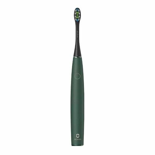 Электрическая зубная щетка OCLEAN Air 2 насадки для щётки: 1шт, цвет: зеленый [c01000417]