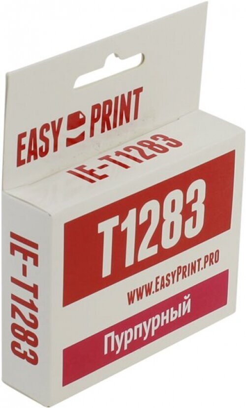 Картридж EasyPrint IE-T1283, 165 стр, пурпурный - фотография № 7