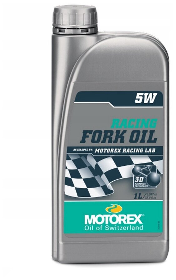 Вилочное масло Motorex Racing Fork Oil 5W 1 л