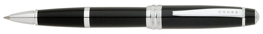 CROSS ручка-роллер Bailey, М, AT0455-7, черный цвет чернил, 1 шт.