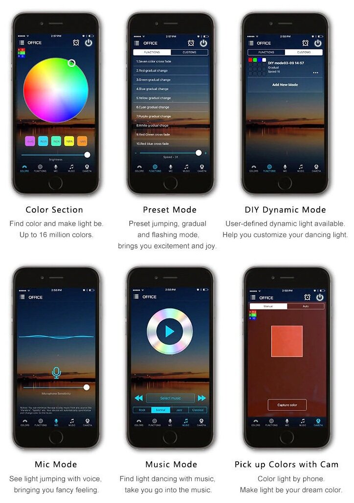 Умный WIFI контроллер RGB для светодиодных лент (RGB ,4pin, 3 цвета в одном чипе) - фотография № 6