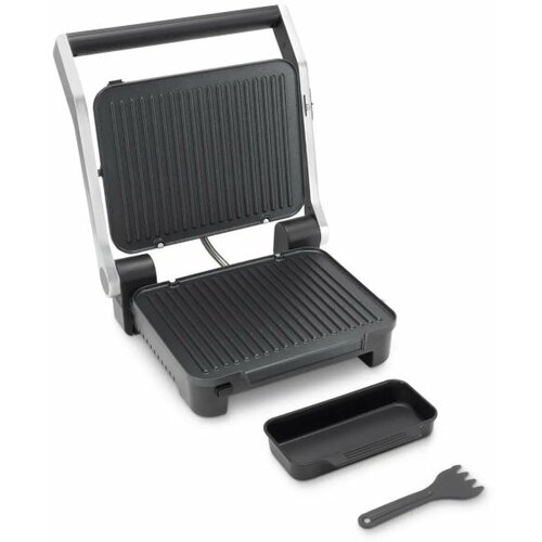 Электрогриль Domfy Metal DSM-EG703 2200Вт серебристыйчерный 849000₽