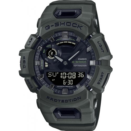 фото Наручные часы casio часы наручные casio gba-900uu-3a гарантия 2 года, черный, зеленый