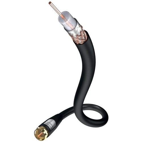akg mka5 антенный кабель с разъемами bnc длина 5м Кабель Inakustik Star Antenna HDTV F-Plug (00326405), 5 м, черный