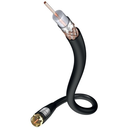 Кабель Inakustik Star Antenna HDTV F-Plug (00326405), 5 м, черный