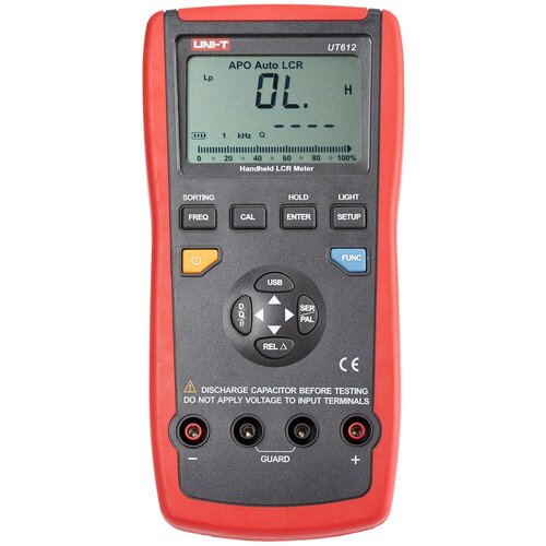 Тестер УЗО цифровой UNI-T UT612 uni t ut612 lcr meters electronica elektronik electronics inductance capacitance eletronicos resistance phase angle multimeter