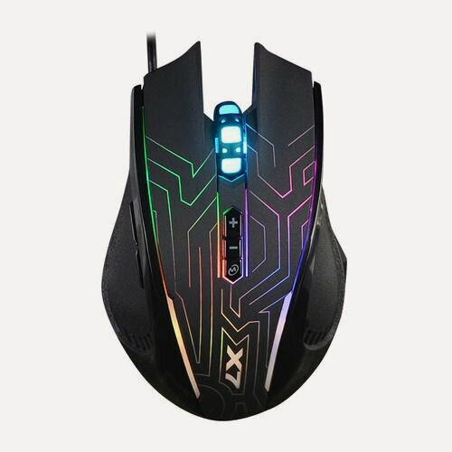 Изображение товара Мышь A4TECH X87, игровая, оптическая, проводная, USB, черный [x87 (maze)]
