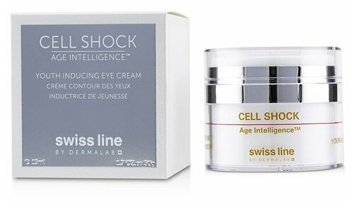 Swiss Line Крем омолаживающий для глаз Cell Shock Age Intelligence Youth-inducing Eye Cream, 15 мл