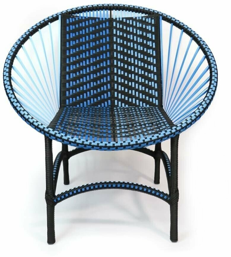 Плетеное кресло из искусственного ротанга Сфера - фотография № 6