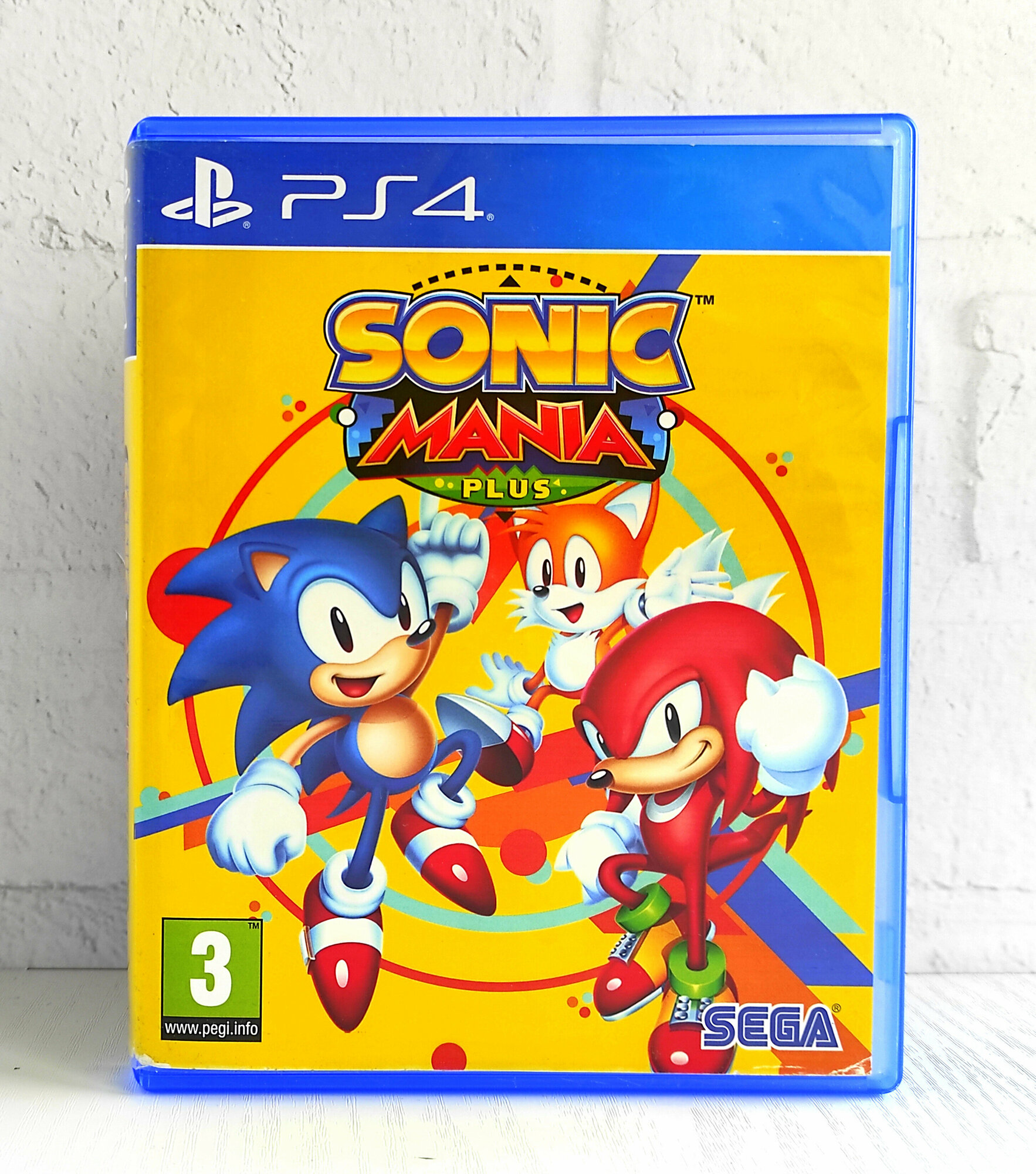 PS4 Sonic Mania Plus с артбуком (английская версия)