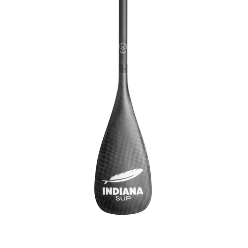 Весло SUP цельное Indiana Carbon 100%