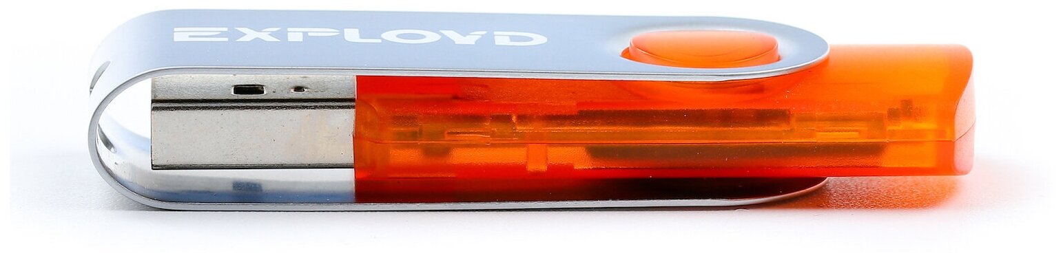 USB флэш-накопитель EXPLOYD 32GB 530 красный - фотография № 3